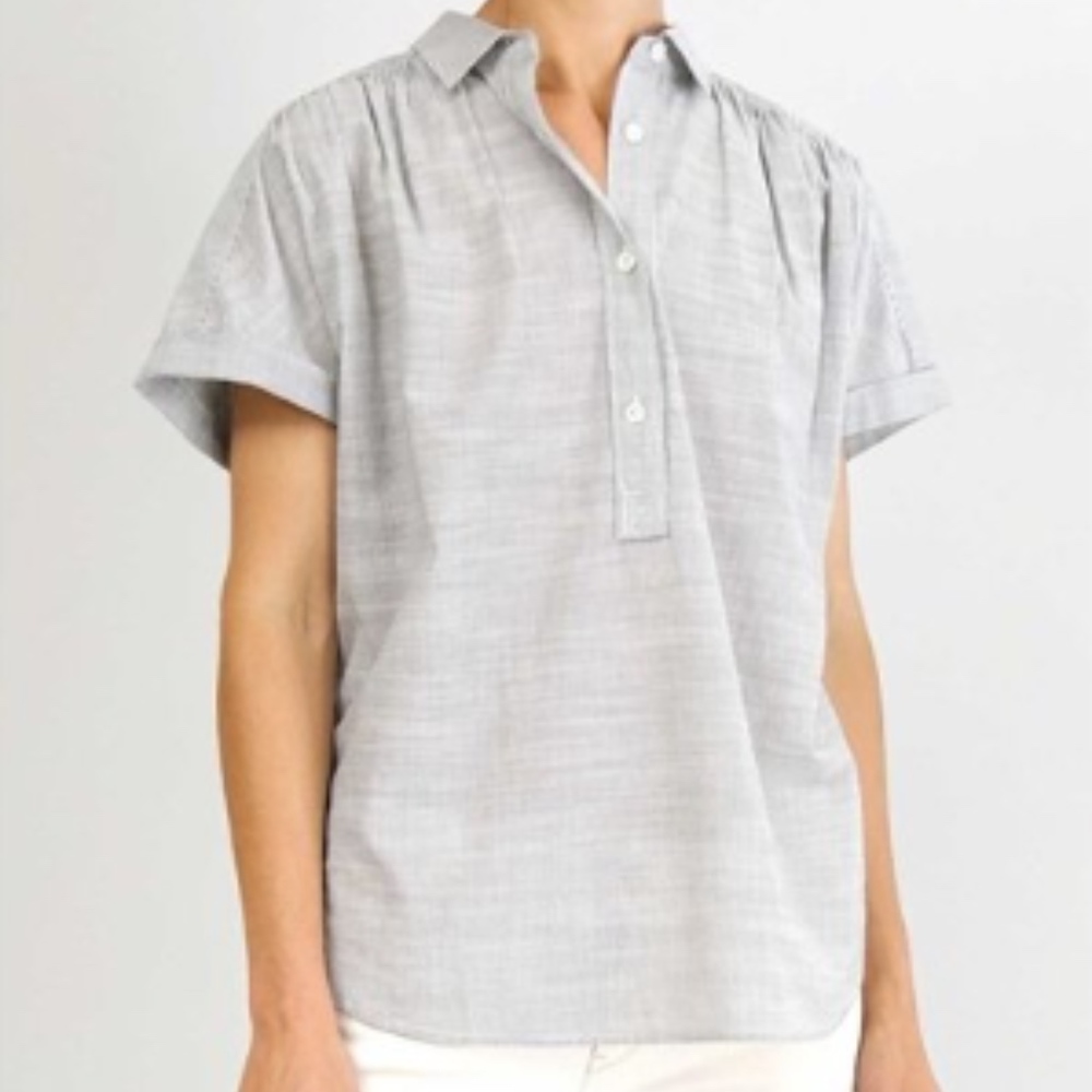 CLOSED Short Sleeved Cotton Blouse